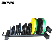 Removable barbell cart Orpole Storage rack Bar Bell Sheet Fitness Oslices Macroporous Sheet Placement Rack Fixing Suit
