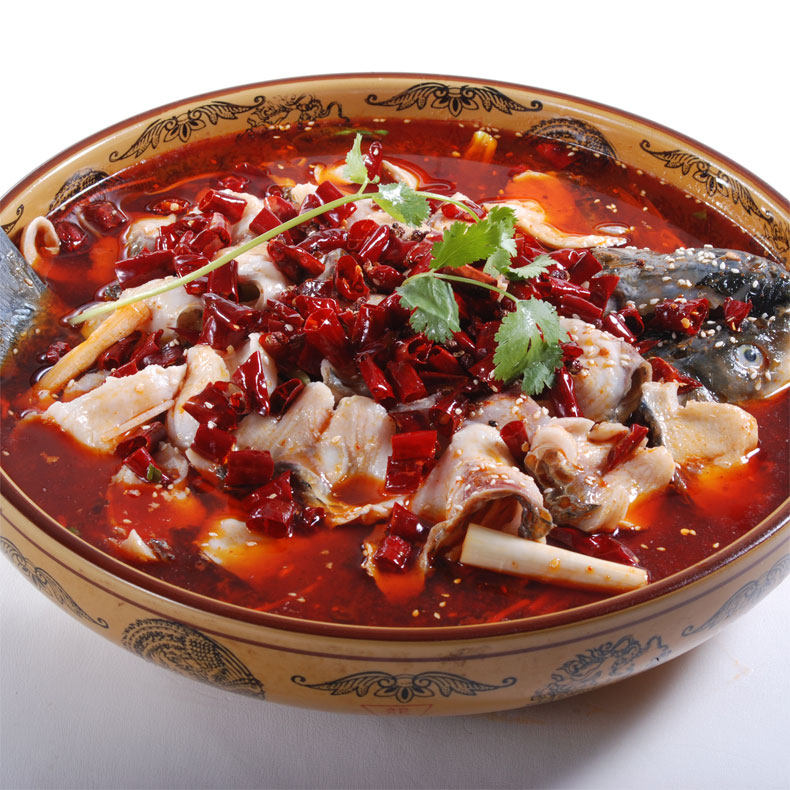 【【包邮】【好人家水煮鱼调料】四川麻辣鱼调料5包共990g------>