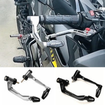 MOWOK motorcycle accessories suitable for spring breeze 250SR modified aluminum alloy brake horn hand guard protection Rod anti-fall