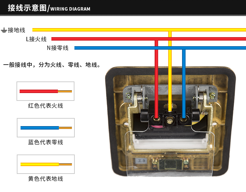 公牛地插座全铜防水弹起式五孔七孔阻尼式电脑液压式八孔家用插座