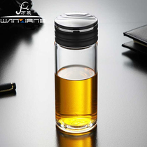 Vientiane U81SS single-layer glass water Cup mens large capacity Office Cup womens household high temperature resistant cup U81