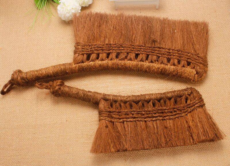 1件包邮长柄棕刷 手工山棕刷子 除尘刷床刷子 防静电刷【全棕】