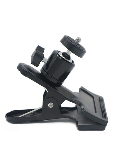 Universal Gimbal Big Clamp Sports 카메라 플래시 클립 태블릿 휴대 전화 고정 데스크탑 셀카 라이브 방송 스탠드 Universal Gimbal Big Clamp Sports 카메라 플래시 클립 태블릿 휴대 전화 고정 데스크탑 셀카 라이브 방송 스탠드