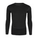 Clearance free shipping round neck lined outdoor sports fitness tights long sleeve milk silk baseball basketball breathable