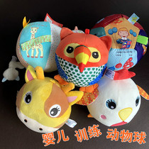 Baby grabbing ball ball ball ringing baby hand grabbing bell ball ball ball rolling soft ball ball 3-6-12 months toy
