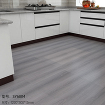 SPC lock floor Snap-in environmental protection household imitation wood floor affixed waterproof stone plastic floor PVC stone crystal floor