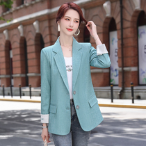 Fried Street Small Suit Jacket Womens Fashion 2020 Autumn New Korean Version Short Small Casual Loose Net Red Suit
