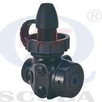 Taiwan WMD primary diving pressure reducing valve FS-808 DIN BK electroplating diving stage head