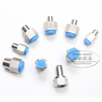 Pressure gauge 304 stainless steel internal and external adapter 1234-inch threaded internal and external wire welded joint