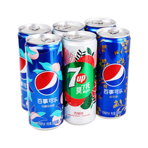 Pepsi White Peach Oolong Moqito Smelo Osmanthus Flavor Carbonated Drink 330ml * 6 Canned Drink Soda