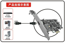 Time-standing HD82A HDMI HD acquisition card 1080P cameras PS3 4 set-top box live video acquisition