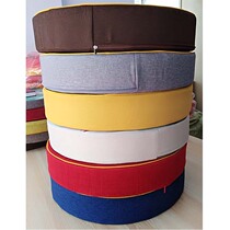 Big Lotus linen worshiping mat Buddha cushion cushion kneeling cushion futon Lotus worshiping Buddha cushion with zipper removable and washable