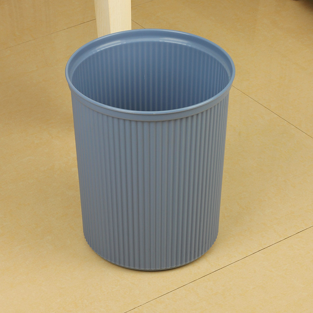 家用厨房圆形垃圾桶无盖加厚厕所塑料桶简约时尚办公室垃圾桶