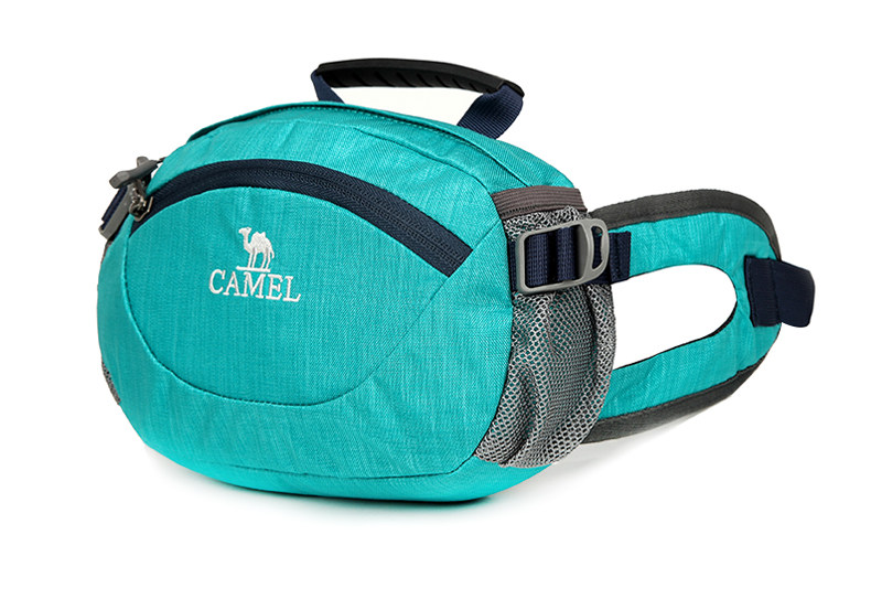 camel骆驼休闲运动男士腰包时尚手提包男女款旅游露营徒步小包包