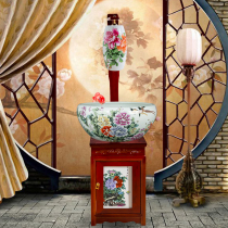 Jingdezhen ceramic fish tank aquarium living room large creative household ecological mini goldfish tank turtle ornaments