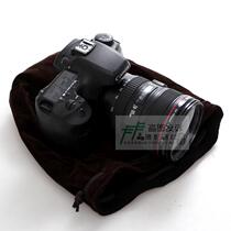 Camera Lens Suede Cloth Bag Antistatic Lens Protection Bag Carabon Suede Cloth Bag Camera Protection Cloth Bag Dust Resistant
