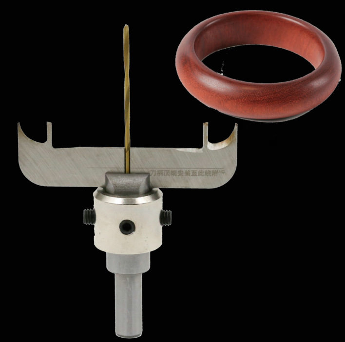 佛珠刀手镯刀具_省料木工圆环形手镯刀 佛珠手镯刀 分体刀具 男女手镯