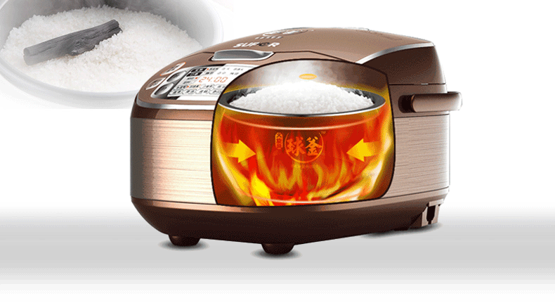 supor/苏泊尔 cfxb40fc832-75 柴火饭球釜内胆4l电饭煲