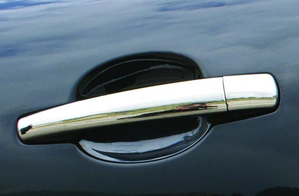 雪铁龙ds30919款电镀拉手镀铬车门把手亮门外碳纤维车身改装饰