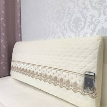 2018 New Anti-layer cover lace headgear Korean back cover wood all-inclusive stretch head cover bedside protection