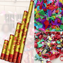 Wedding supplies wedding salute wedding opening ceremony ceremony party spray Ribbon gift flower holding fireworks