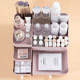Cosmetic storage box student dormitory desktop finishing net red mask dressing table skin care product shelf lipstick brush Cosmetic storage box student dormitory desktop finishing net red mask dressing table skin care product shelf lipstick brush