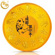 Jinshuo hand model 10-16 hand model hand printing pad signing cooperation commemorative business gifts real estate personality gifts