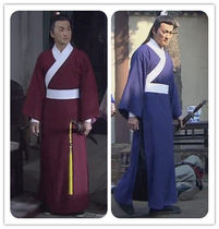 costume man costume swordsman bodyguard cloth hero Song Dynasty show costume microscopic film shooting costume