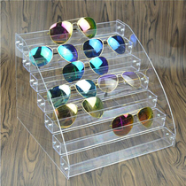 High-grade transparent acrylic glasses display rack Multi-layer disassembly display rack Sunglasses sunglasses stand support props