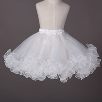  Childrens performance Boneless skirt support Tutu support Girl skirt support Princess skirt Girl flower girl skirt Support wedding skirt