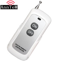 Long distance switch 2 key remote control large button 315m long distance transmitter EV1527 learning code