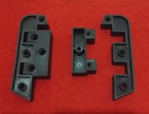 A pair of star-studded piano hardware key cover cards