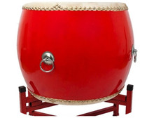 Dragon boat drum 10 inch 12 inch 14 inch cowhide drum Big drum Dragon drum gong drum flat drum War drum hall drum factory direct sales