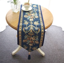 Style Light Lavish Embroidered Table Tea Table table Flag European-style palace TV cabinet Xuanguan Cabinet Bucket Cabinet Decorated Table Cloth Cushion