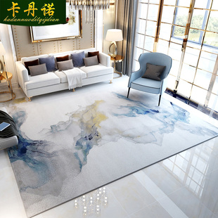 modern minimalist living room coffee table carpet light luxury style bedroom bed front cushion nordic carpet minimalist sofa home
