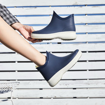 2021 Internet celebrity rain boots womens summer fashion adult sweet mid-tube adult water shoes Japanese outerwear non-slip