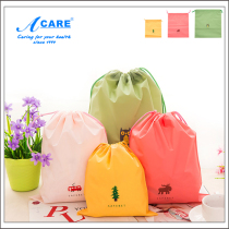 Corset mouth storage bag finishing underwear clothing hemp rope bag drawstring luggage packing home bag portable