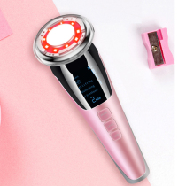 Cold and hot introduction instrument facial beauty instrument household non-detoxification cleaning introduction essence vibration lifting and tightening red light
