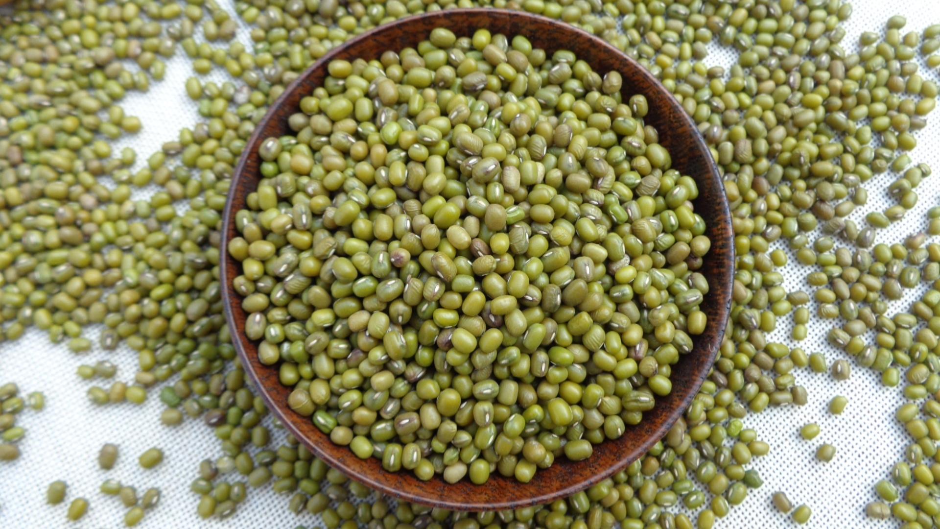 纯天然农家自产 有机 小绿豆 笨绿豆 散装250g新货 可发豆芽 包邮