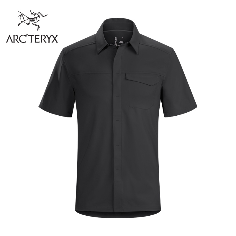 Arcteryx 始祖鸟男款日常休闲通勤商务衬衫短袖衬衣Skyline SS 