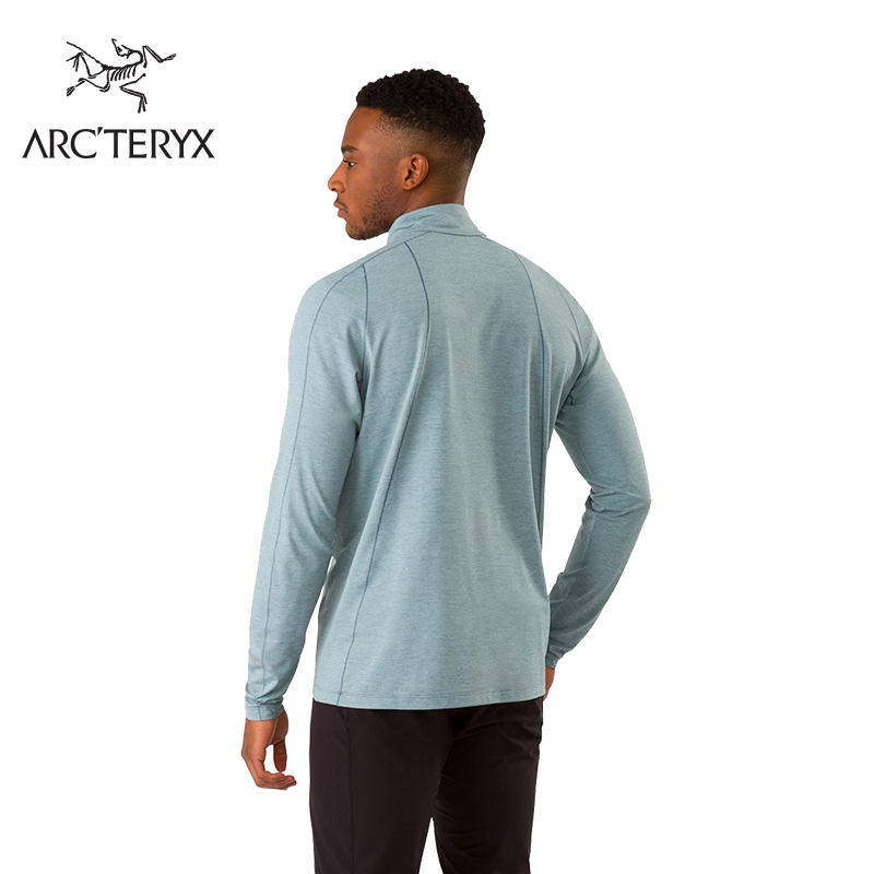 Arcteryx始祖鸟男款春秋户外运动吸湿排汗轻薄长袖快干T恤Cormac 