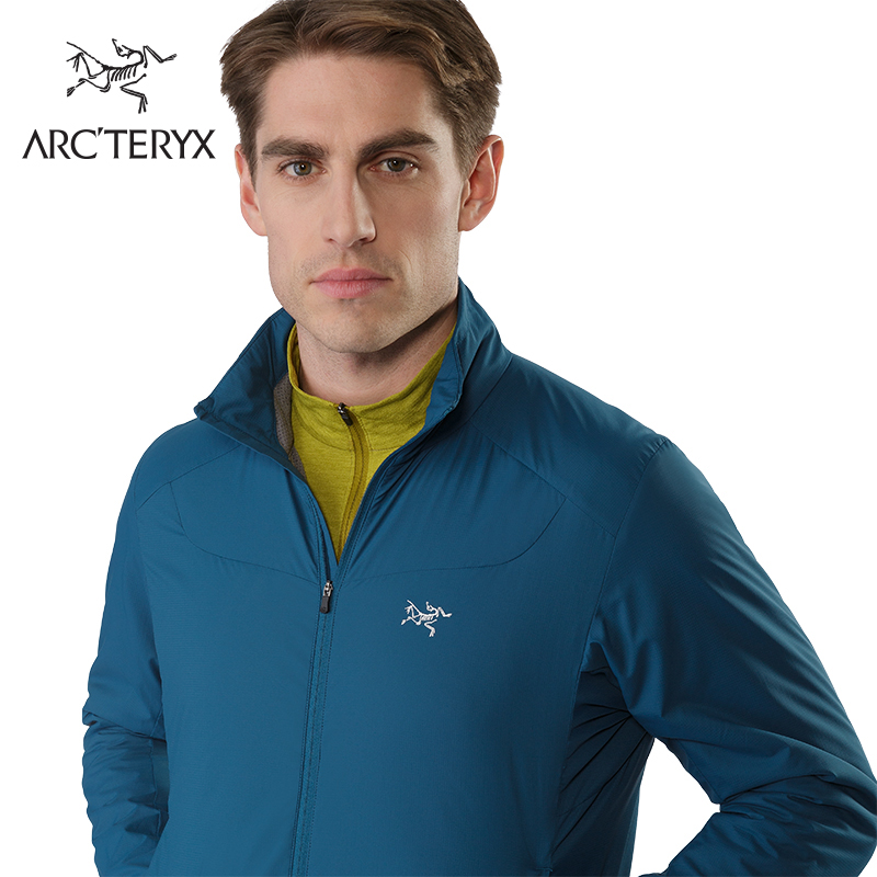 Arcteryx始祖鸟男款轻量薄款保暖棉服茄克外套Argus Jacket 