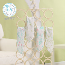 Perth Martin baby bamboo fiber handkerchief saliva towel bib mouth towel wipe face towel small hand towel 2 pack