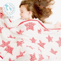 Bus Martin Baby Blanket Gauze Cover Blanket Spring Autumn Air Conditioning Blanket Baby Hug Blanket Newborn Blanket Gauze Blanket