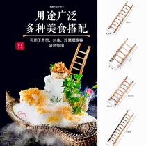 Sashimi Bamboo Ladder Mood sashimi Swaying Disc Adornment Bamboo Ladder Creative Sashimi Embellished With the Mood Bamboo Ladder