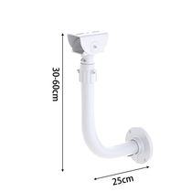 Type L Gun Machine Monitoring Camera Shroud Bracket Aluminum Alloy Lengthened Rod Telescopic Gimbal Duckbill Wall Wall Mount