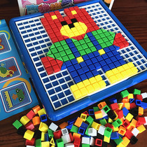 Children's toys puzzle puzzle mushroom nail puzzle 3-4-5-6 year old boy girl baby gift