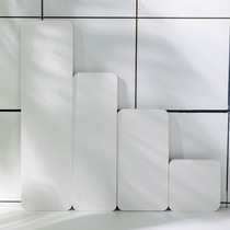 Nordic diatomaceous earth absorbent pad coaster creative diatom mud pad home bathroom quick-drying absorbent pad electric toothbrush pad