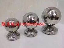 Stainless steel round tube decorated ball seat Ball seat Flagpole Ball Seat Balustrade Ball Holder