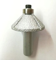 Hengli Quartz Stone Knife Head 45 Degrees Hypotenuse Knife Head 12 7 Shank Diameter Gong Machine Tool Head Rock Board Diamond Stone Knife